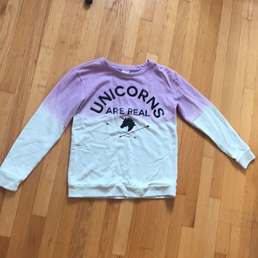 Unicorn crewneck sweatshirt